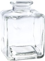 Glazen Vazen En Flessen - Accuflesje 9x7x7 Cm Helder