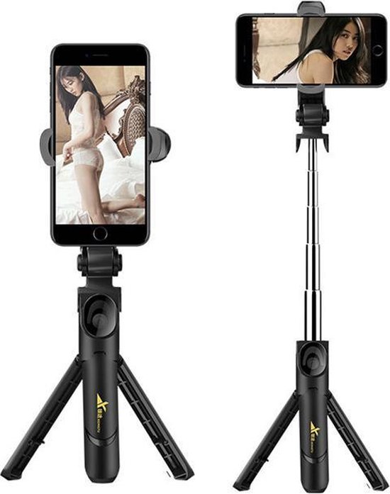 3 in 1 Selfie Stick Met Afstandsbediening En Foldable Tripod Stand