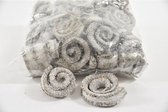 Noten, Fruit En Dennenappels - Palm Ring Single 1kg White Wash