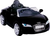 Batterij voertuig Audi R8 - MP3 - Radio - Afstandsbediening - Zwart