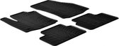 Gledring Rubbermatten passend voor Opel Meriva B 2010- (T profiel 4-delig + montageclips)