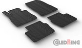 Gledring Rubbermatten passend voor Mazda 2 11/2014- (T profiel 4-delig + montageclips)