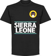 Sierra Leone Team T-Shirt - Zwart - XS