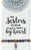 Vriendschapsarmband met sodaliet | Blauw | Sisters by heart