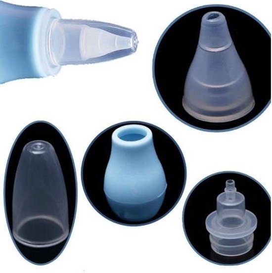 Neusreiniger voor Baby en Kind - Neuspompje - Nose Cleaner - Nasal Aspirator - Neuszuiger - Geel van Ekomedical — afbeelding 4