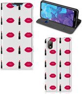 Coque Huawei Y5 (2019) avec Aimant Lipstick Kiss