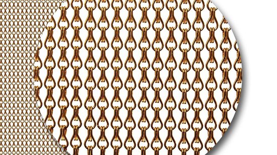 Vliegengordijnenexpert - Vliegengordijn - 100x240 cm - Bruin — afbeelding 4