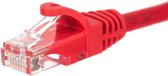 Netrack BZPAT0256R netwerkkabel 0,25 m Cat6 U/UTP (UTP) Rood