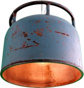 "Gaslicht buiten aqua top" | buitenlamp | stoer| industrieel | vintage | retro | exclusief | authentiek | upcycling | circulair | |tuinverlichting| buitenlamp|duurzaam | gerecycled | Handgema