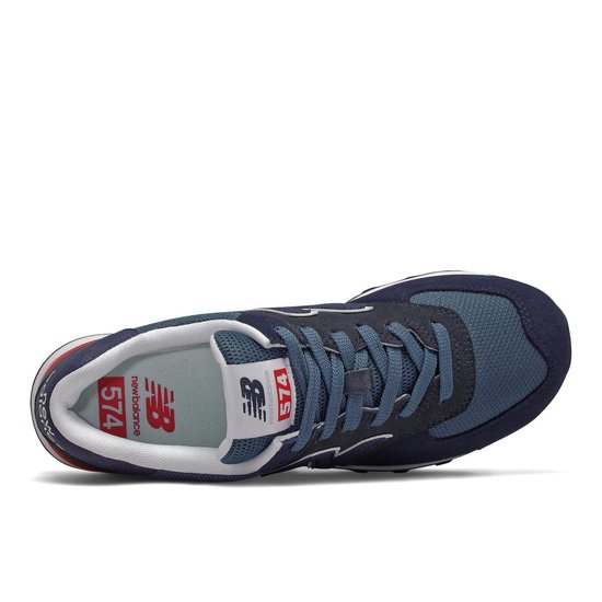 New Balance ML574 D Heren Sneakers - Navy - Maat 45.5 New Balance ML574 D Heren Sneakers - Navy - Maat 45.5