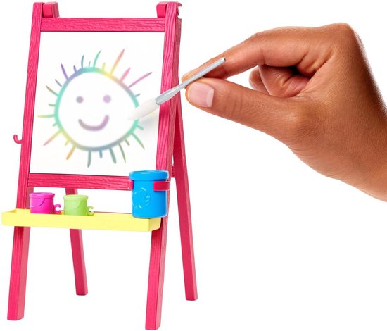 Barbie Kunstlerares en Speelset van Barbie — afbeelding 3