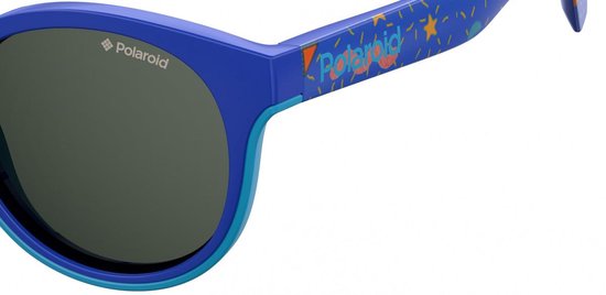 Polaroid Zonnebril 8036/s 1pj/m9 Junior Blauw Met Grijze Lens — afbeelding 4