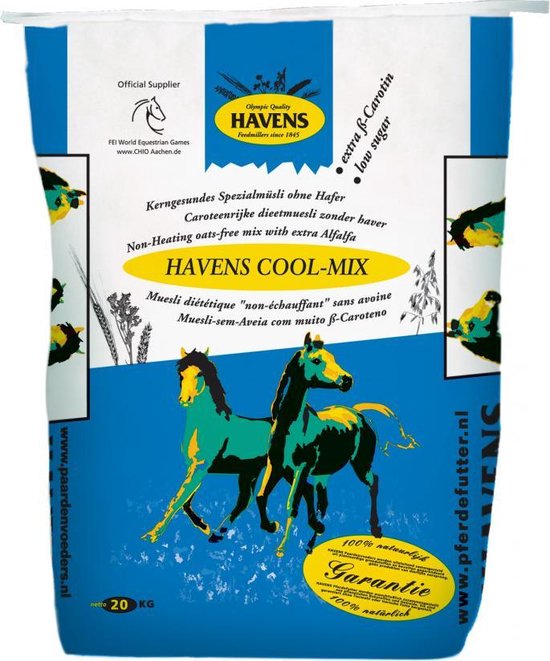 Foto: Havens cool mix 20kg muesli zonder haver