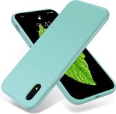 Apple iPhone XR Hoesje - Siliconen Backcover - Turquoise