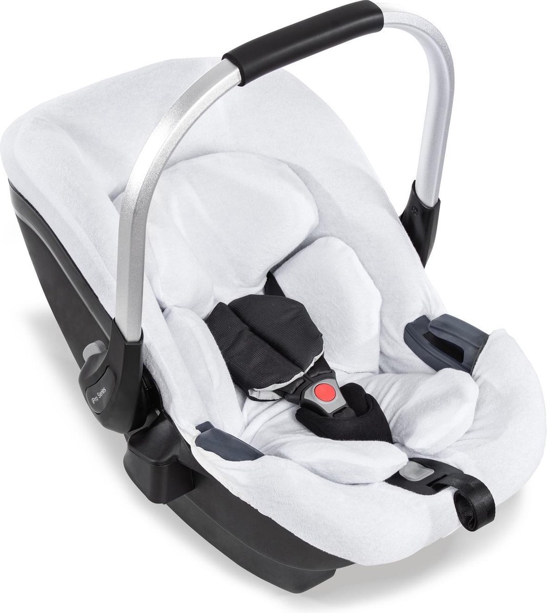 Hauck Autostoel zomerhoes voor het iPro Baby autostoeltje - Wit