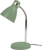 Leitmotiv Study bureaulampje - buigbaar - 40 cm hoog - zacht groen