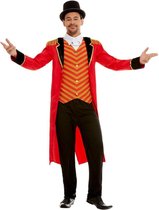 SMIFFY'S - Rode circusdirecteur kostuum voor heren - XL