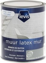 Levis Muur Latex mat tortelduifgrijs 1 L
