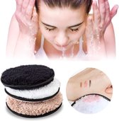 Wasbare Wattenschijfjes|Make-up Grondig Verwijderen|Hygiënisch|Make-Up Remover|Milieu