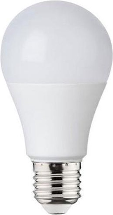 dictator staan Gemarkeerd LED Lamp - E27 Fitting - 12W - Helder/Koud Wit 6400K | bol.com