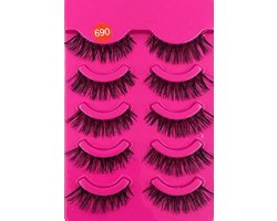 Nep Wimpers - Fake Eyelashes - 5 Paar