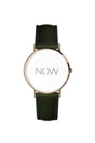 NOW Watch  |  Groen  |  Fine Collectie  |  Horloge zonder tijd  |  Armband  |  Mindfulness  |  Sieraad met betekenis