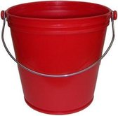 Emmer Robuust - Bouw Emmer - 10L - Rood