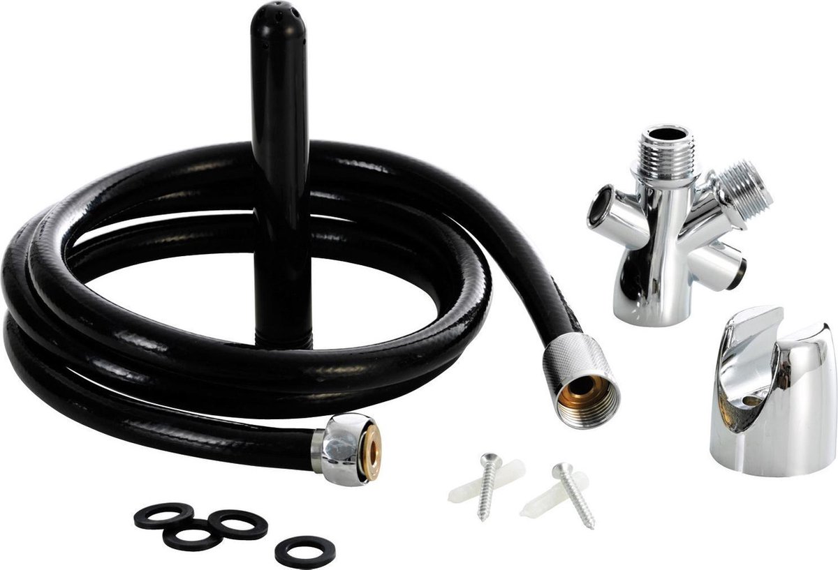 Goedkoopste WaterClean - Anaal Douche - Complete Set - Zwart