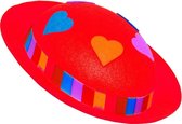 Rubie's Clownshoed Hartjes Unisex Rood One Size