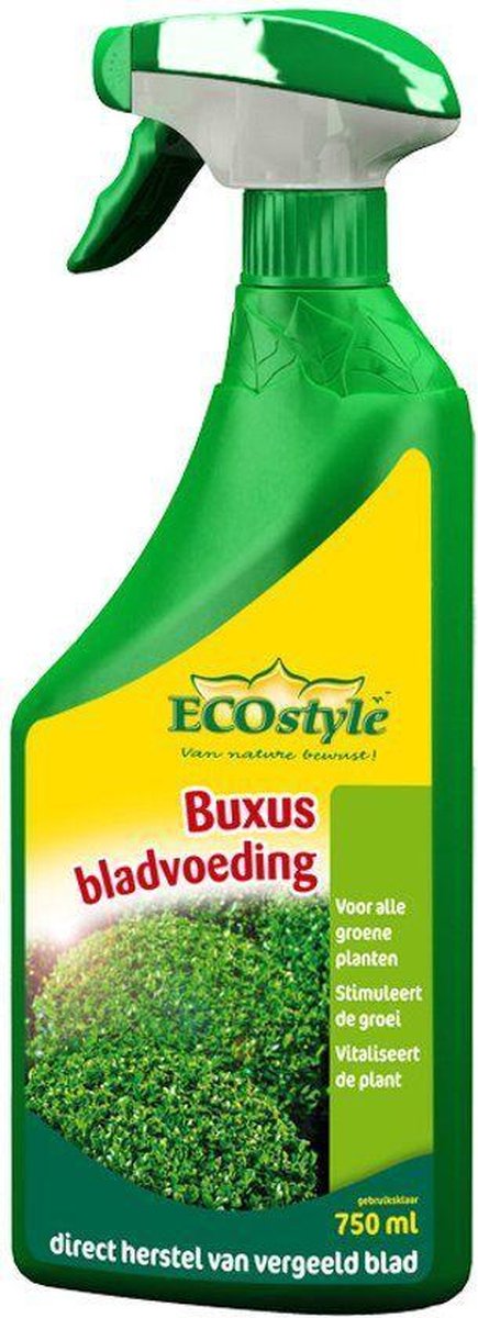 ECOSTYLE BUXUS BLADVOEDING GEBRUIKSKLAAR 750 ML