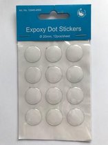 12445-4502 Epoxy DOT-stickers 20 mm 12st