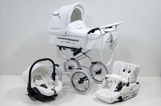Arabische Sarabo programma Versnipperd Baby Fashion Retro klassieke kinderwagen - 3-in-1 - isabell | bol.com