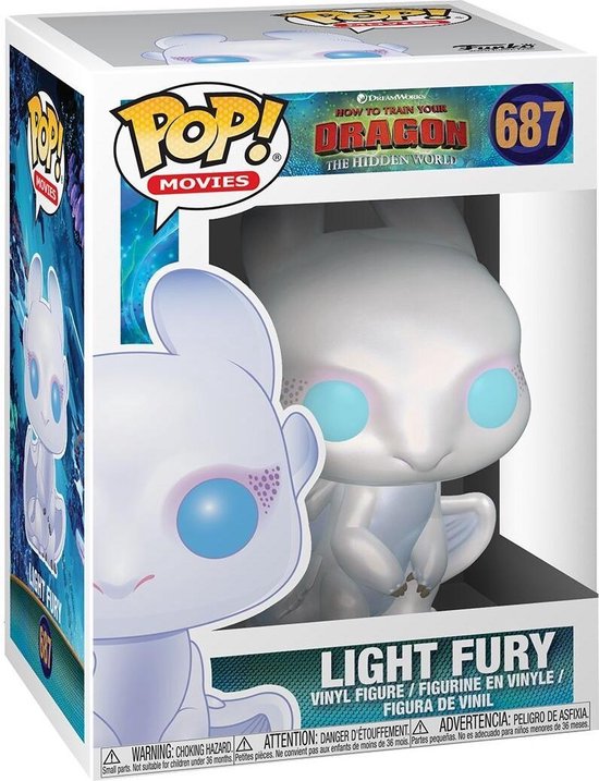 Funko Pop! How To Train Your Dragon Light Fury - #687