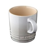 Le Creuset® - Theemok - Koffiemok - Trendy kleur - Neemt geen aroma's of geuren op - Vaatwasserbestendig - Aardwerk - Grijs