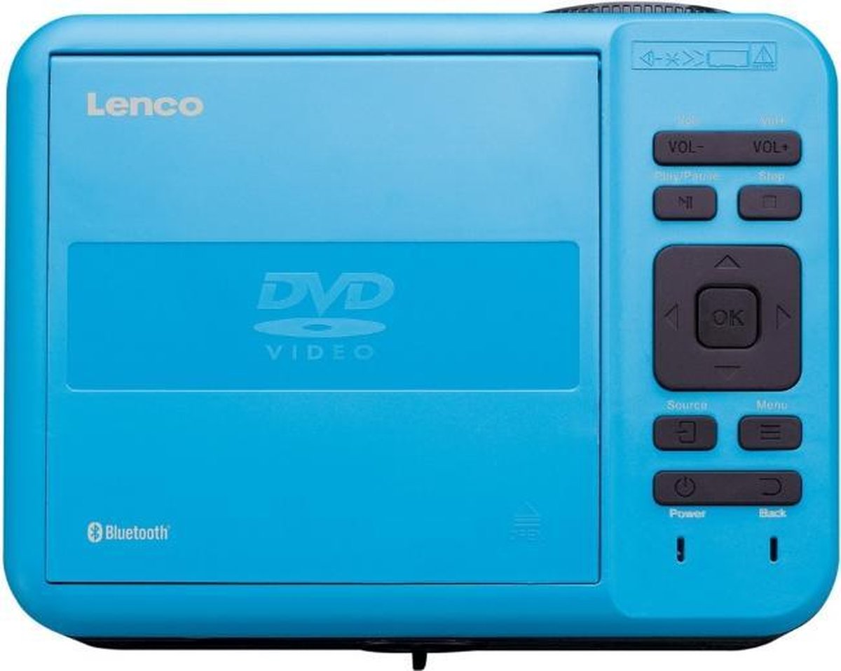 Lenco LPJ-500 vidéo-projecteur Vidéoprojecteur portable LCD 1080p  (1920x1080) Noir, Bleu | bol.com