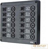 Vetus P12 switch panel 12V