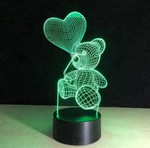 VERSIERING I 3D ILLUSIE LAMPJE BEER I NACHTLAMPJE I 3D LAMP ILLUSION WITH 7 COLORS CHANGE SMART TOUCH SWITCH