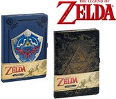 The Legend of Zelda A5 notitieboeken 2 stuks - Triforce Shield - Nintendo Merchandise