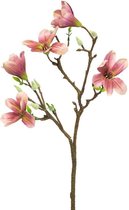 Kunstbloemen En Overige - Magnolia Evi M Pink 50cm