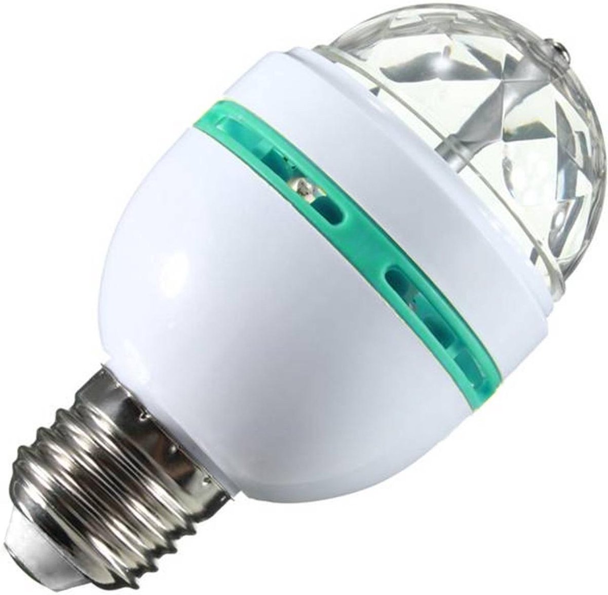Disco lamp/licht - E27 fitting - roterend - 30 kleureffecten | bol.com