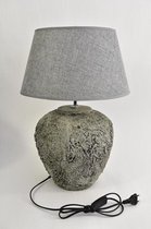 Lava Potten Serie - Lampvoet Lava Bol L D28,5 H37,5cm Steengrijs