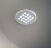 UFO Plafondlamp 1x Wit