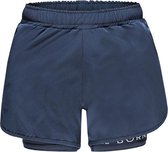 Re-Born 2 Laagse Stretch Short Dames - Navy - Maat L
