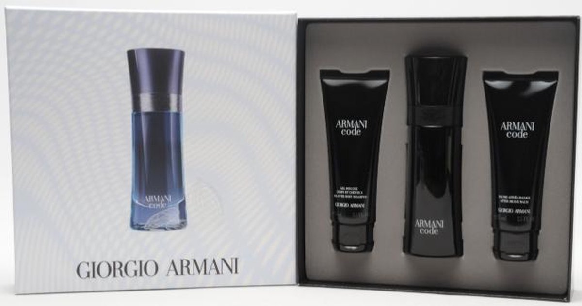 armani black code gift set