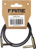 Fame GFP/60 Patch Cable Flat 600mm (Black) - Kabel