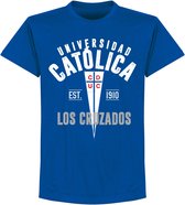 Universidad Catolica Established T-Shirt - Blauw - XXL