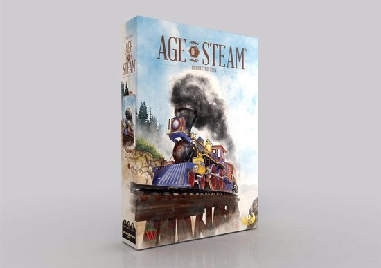 Afbeelding van het spel Age of Steam Deluxe Board Game