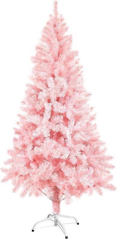Gezamenlijk lunch pomp Roze Kunst Kerstboom met Standaard 120 cm | bol.com