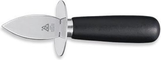 Triangle Oesterbreker met gelakt houten handvat 54 Vis-schaaldieren tools RVS 17 cmOesterbreker met gelakt houten handvat 54 Vis-schaaldieren tools RVS 17 cm