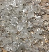 Bergkristal oplaad steentjes edelstenen Bergkristal mini trommelsteentjes energetisch opladen van uw edelstenen- 80 gram